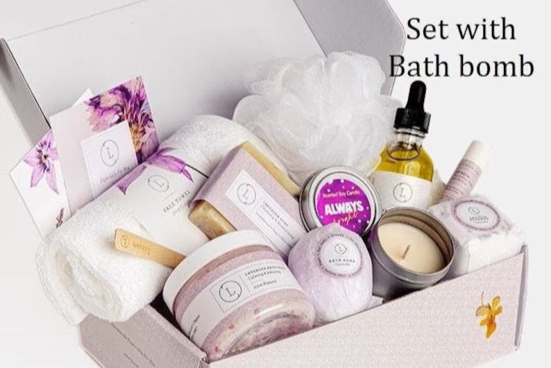 The Lavender Bail-Out — 10-Piece Natural Spa Gift Box